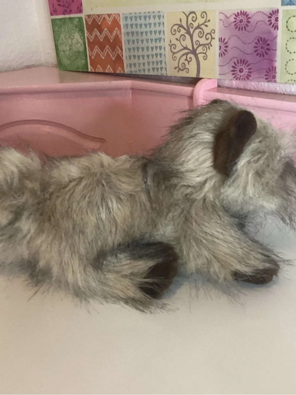 Cairn Terrier Dog 11” Plush Demdaco Realistic Fuzzy Fur Nath & Jules